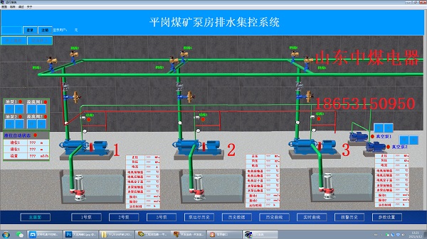 礦用自動(dòng)排水系統(tǒng),泵房無(wú)人值守系統(tǒng)